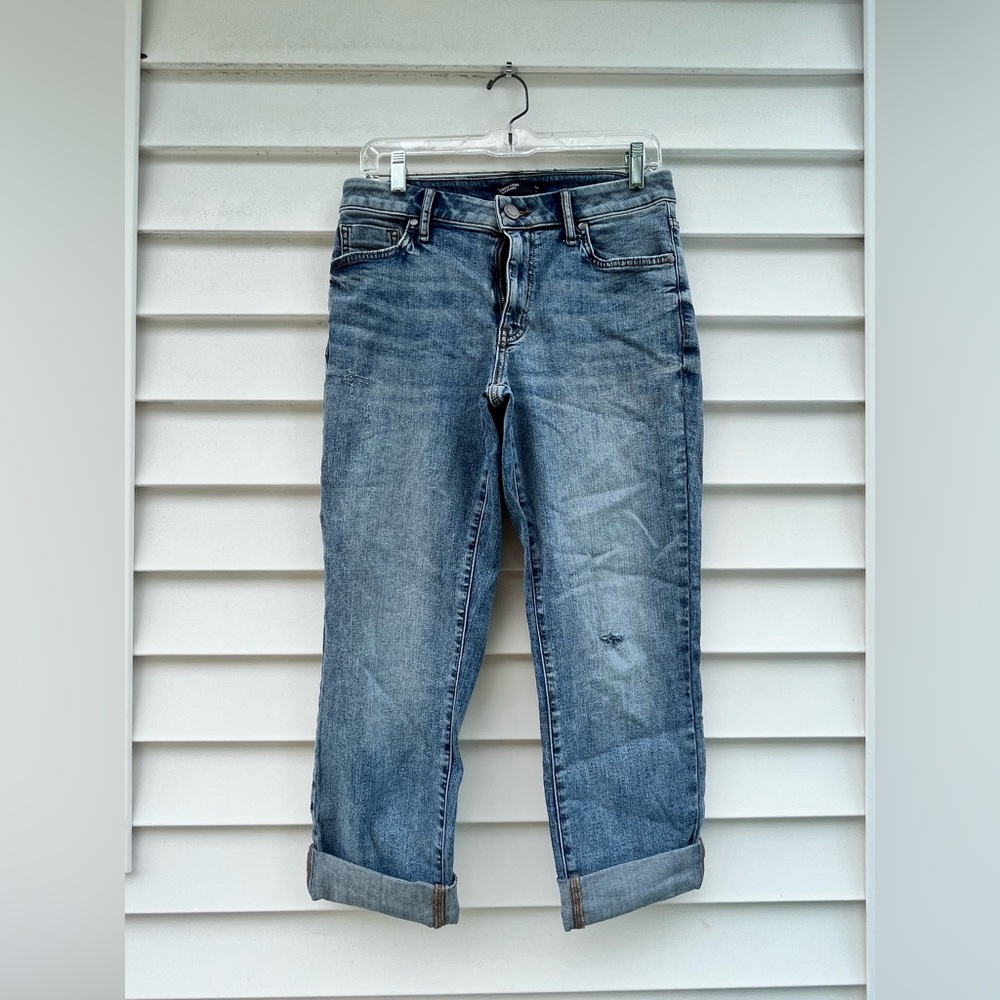 SIMPLY VERA VERA WANG DENIM CAPRI NWOT